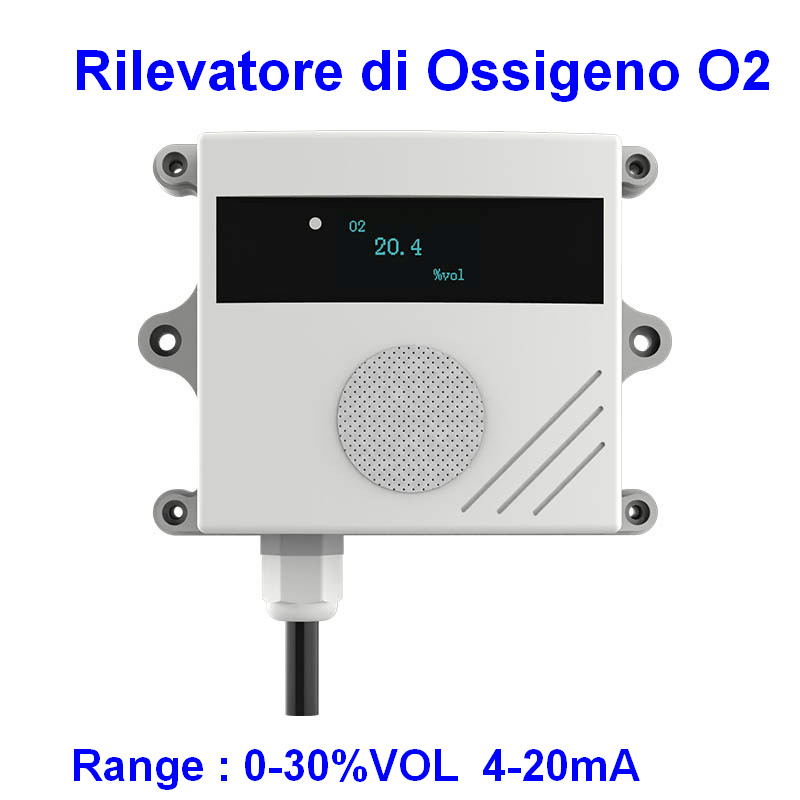 Rilevatore di Ossigeno O2